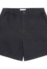 KnowledgeCotton Apparel KnowledgeCotton, Posey Wide Twill Shorts, black jet, M