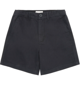 KnowledgeCotton Apparel KnowledgeCotton, Posey Wide Twill Shorts, black jet, L