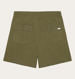 KnowledgeCotton Apparel KnowledgeCotton, Posey Wide Slub Pants, burned olive, S