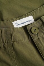 KnowledgeCotton Apparel KnowledgeCotton, Posey Wide Slub Pants, burned olive, M