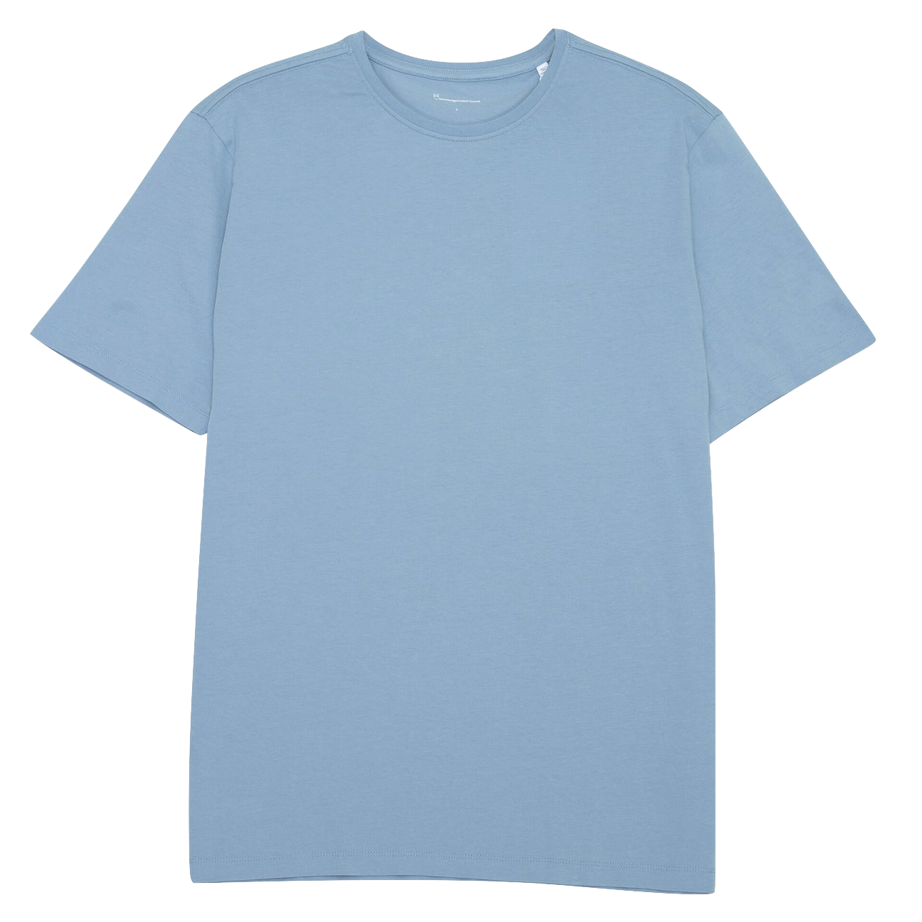 KnowledgeCotton Apparel KnowledgeCotton, Basic T-Shirt, asley blue, M