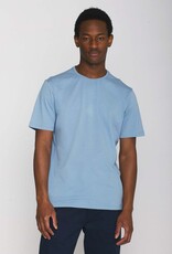 KnowledgeCotton Apparel KnowledgeCotton, Basic T-Shirt, asley blue, L