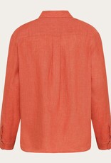 KnowledgeCotton Apparel KnowledgeCotton, Loose Linen Shirt, langostino, M