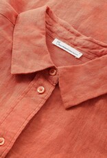 KnowledgeCotton Apparel KnowledgeCotton, Loose Linen Shirt, langostino, L