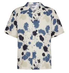 KnowledgeCotton Apparel KnowledgeCotton, Shirt Water is Life, blue, L