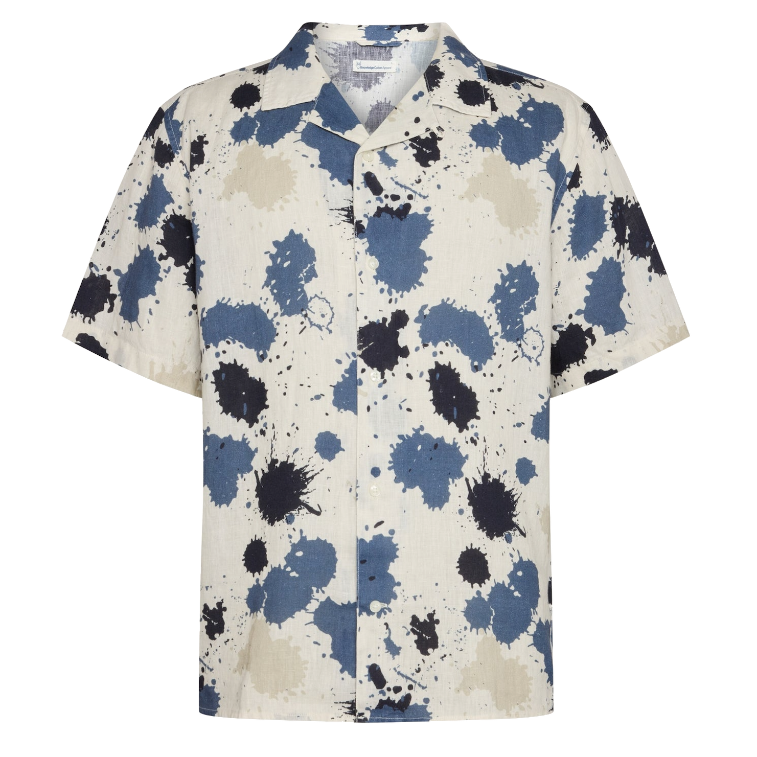 KnowledgeCotton Apparel KnowledgeCotton, Shirt Water is Life, blue, L