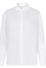 KnowledgeCotton Apparel KnowledgeCotton, Loose Linen Shirt, bright white, XS