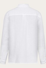 KnowledgeCotton Apparel KnowledgeCotton, Loose Linen Shirt, bright white, XS