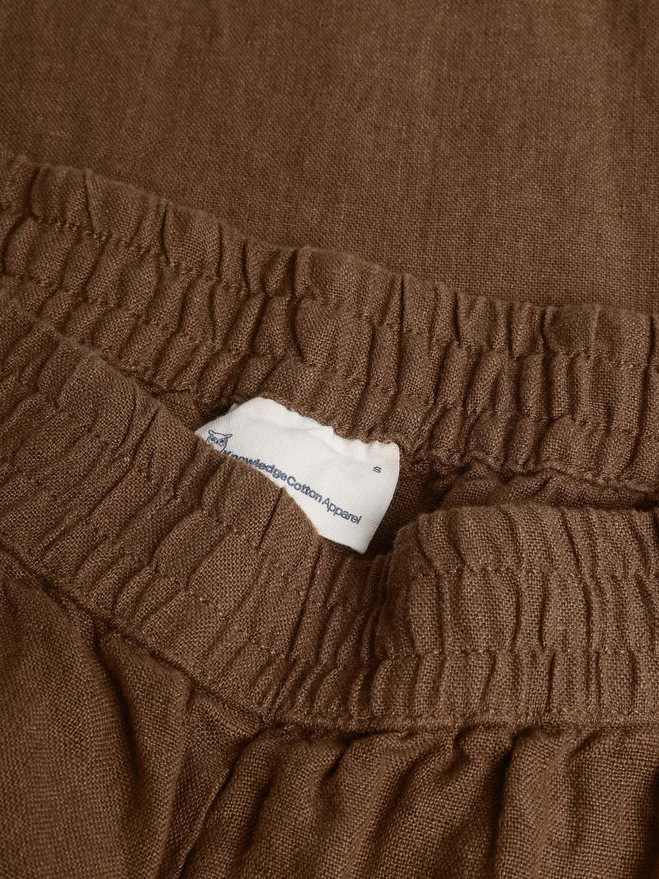 KnowledgeCotton Apparel KnowledgeCotton, Posey Wide Linen Pants, tuffet, L