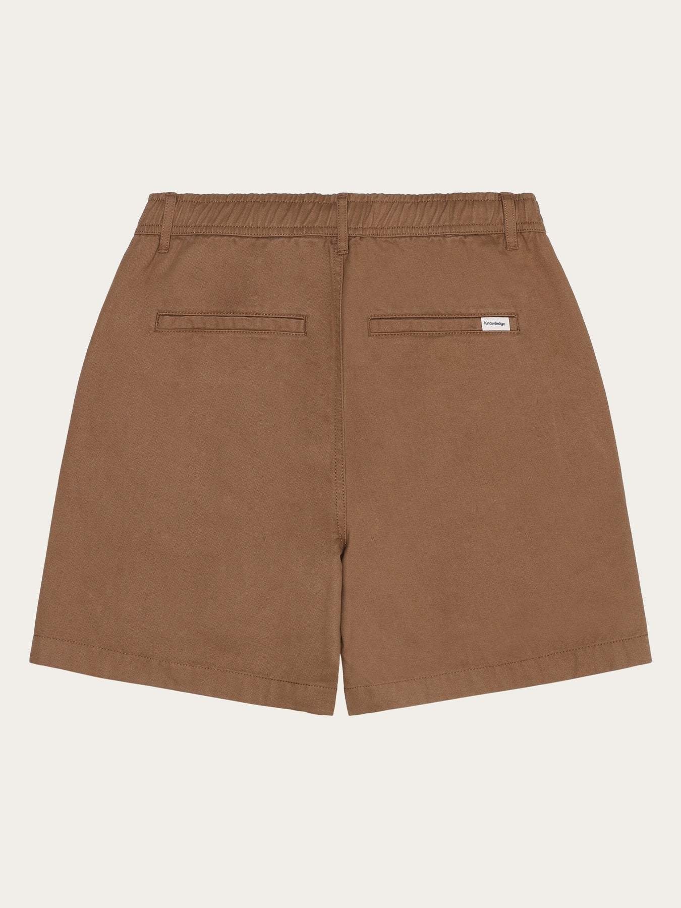 KnowledgeCotton Apparel KnowledgeCotton, Posey Wide Twill Shorts, tuffet, S