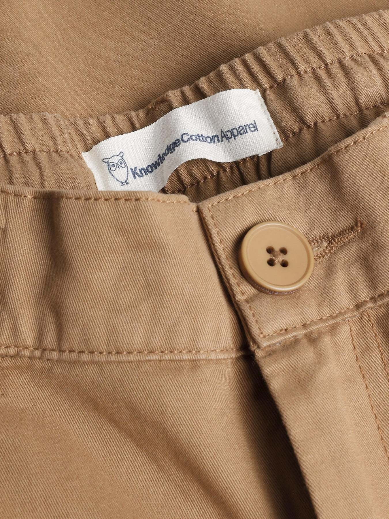 KnowledgeCotton Apparel KnowledgeCotton, Chloe Barrel Chino, tuffet, M
