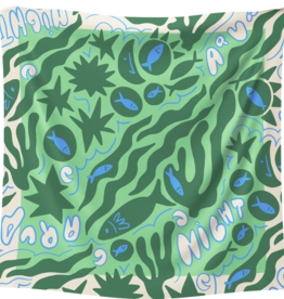 Studio Arde Studio Arde, Medium Scarf, aquanight