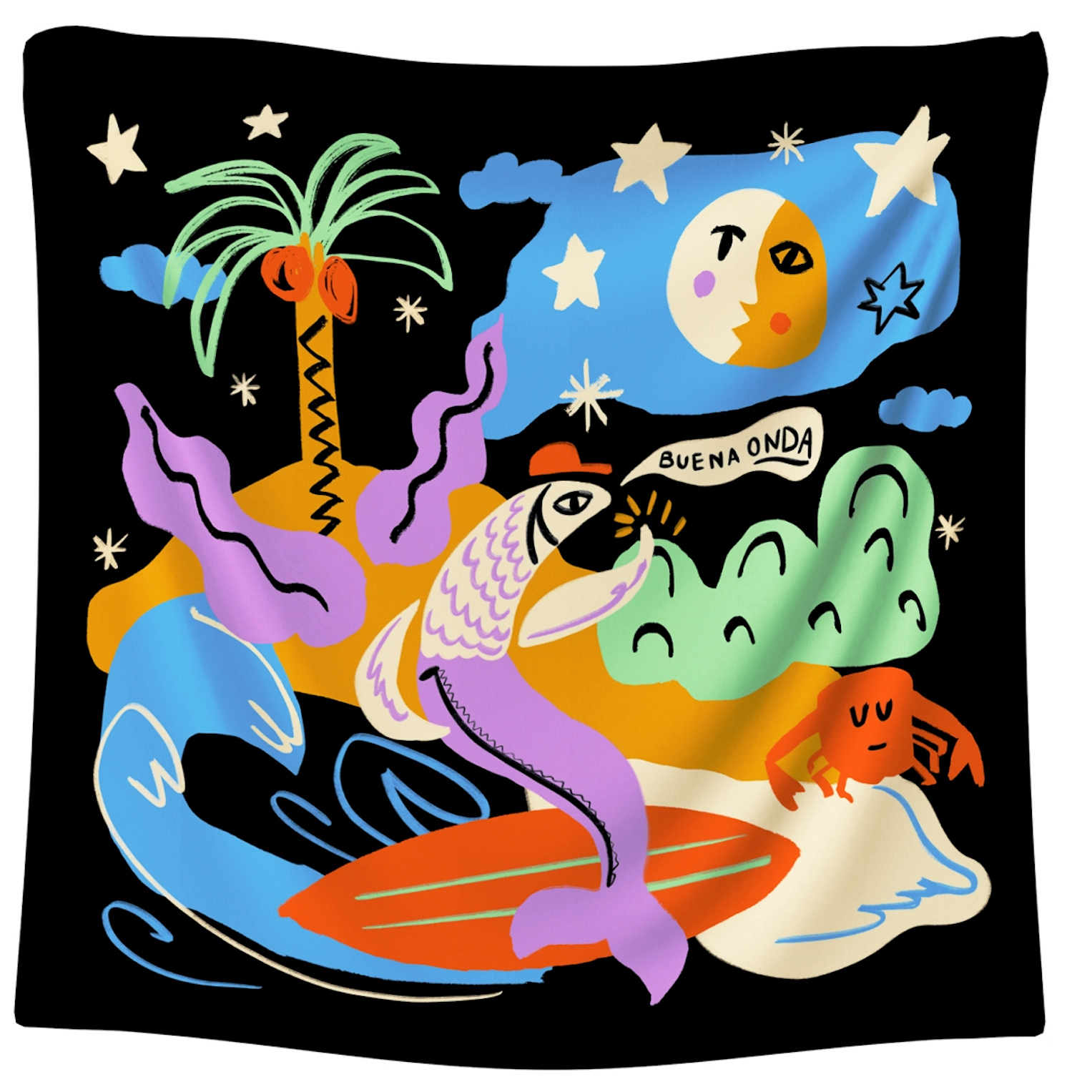 Studio Arde Studio Arde, Medium Scarf, good vibes