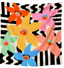 Studio Arde Studio Arde, Medium Scarf, sporty flowers