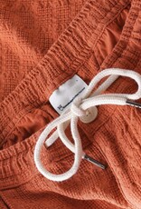 KnowledgeCotton Apparel KnowledgeCotton, Fig Loose Structure Shorts, burnt brick, S