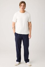 KnowledgeCotton Apparel KnowledgeCotton, Fig Loose Seersucker pants, night sky, M