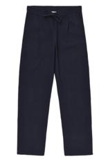 KnowledgeCotton Apparel KnowledgeCotton, Fig Loose Seersucker pants, night sky, XL