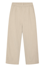 KnowledgeCotton Apparel KnowledgeCotton, Posey Wide Linen Mix Pants, light feather gray, M