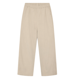 KnowledgeCotton Apparel KnowledgeCotton, Posey Wide Linen Mix Pants, light feather gray, M
