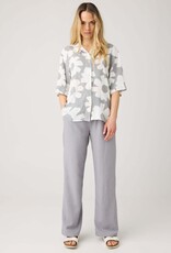 KnowledgeCotton Apparel KnowledgeCotton, Posey Wide Linen Mix Pants, ultimate grey, XS