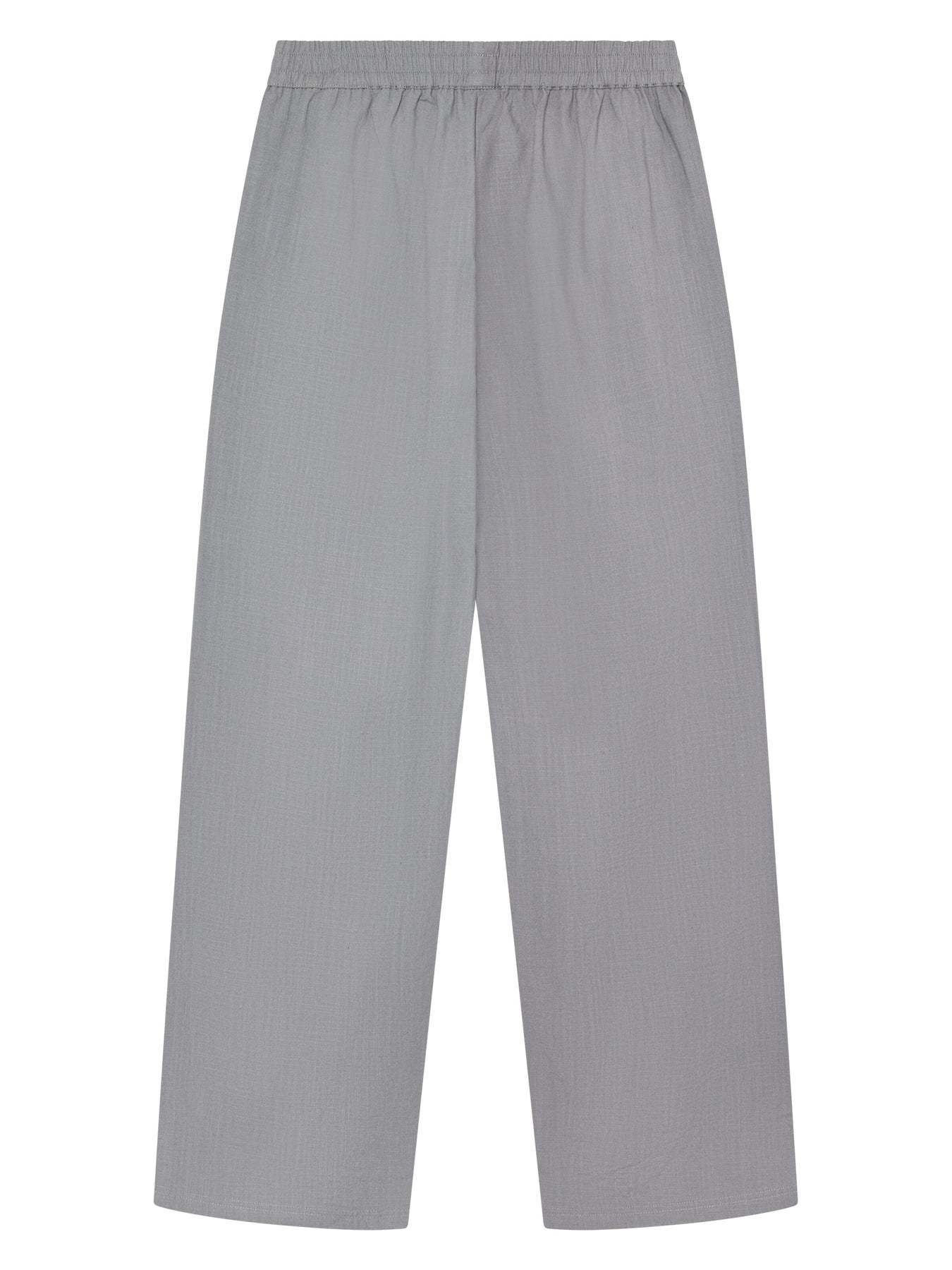 KnowledgeCotton Apparel KnowledgeCotton, Posey Wide Linen Mix Pants, ultimate grey, M