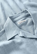 KnowledgeCotton Apparel KnowledgeCotton, Loose Linen Mix SS, skyway, XS