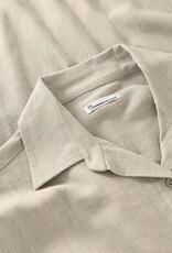 KnowledgeCotton Apparel KnowledgeCotton, Loose Linen Mix SS, light feather gray, L