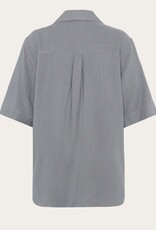 KnowledgeCotton Apparel KnowledgeCotton, Loose Linen Mix SS, ultimate grey, XS