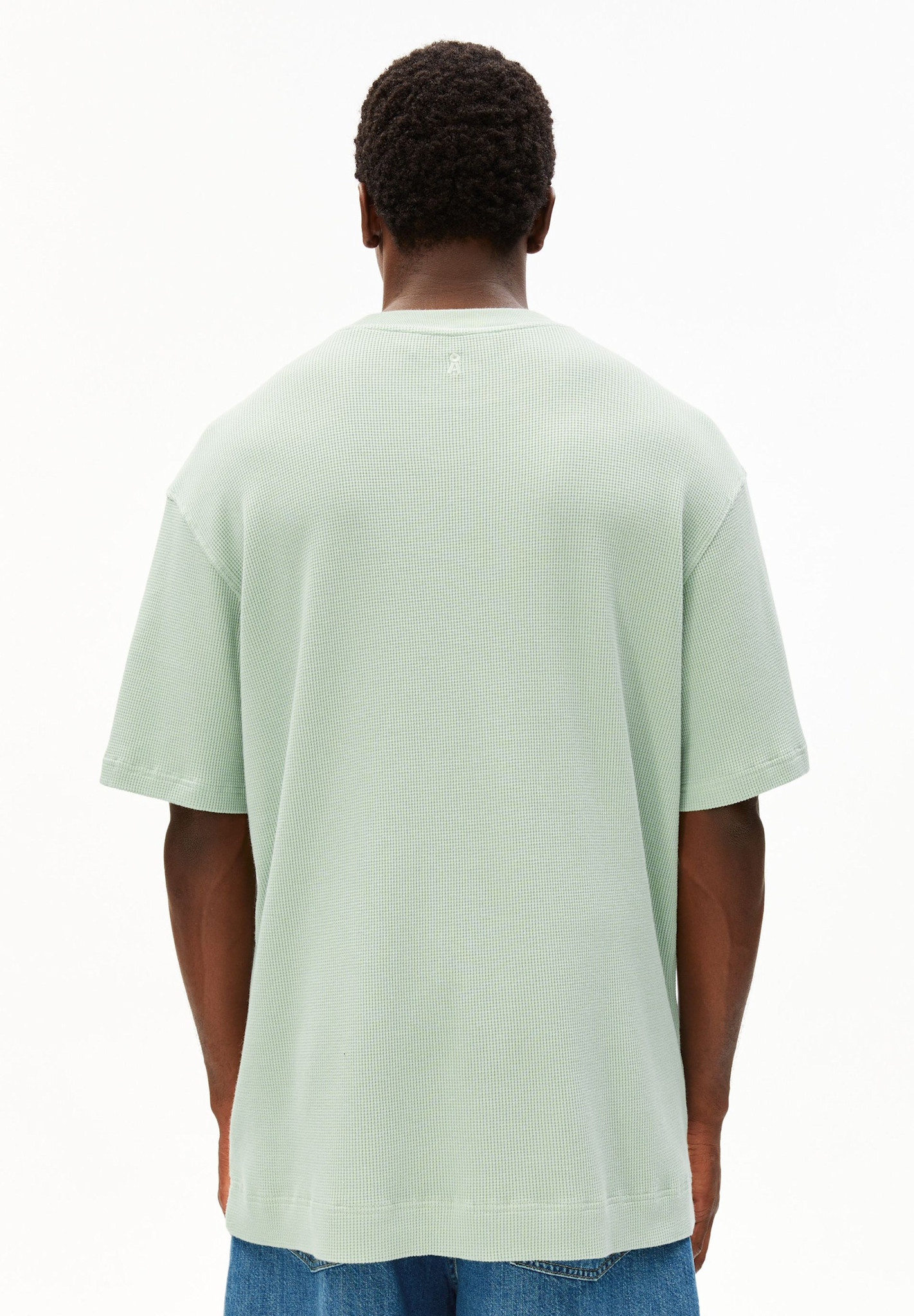 Armedangels Armedangels, Maarkos Waffle T-Shirt, foam, XL