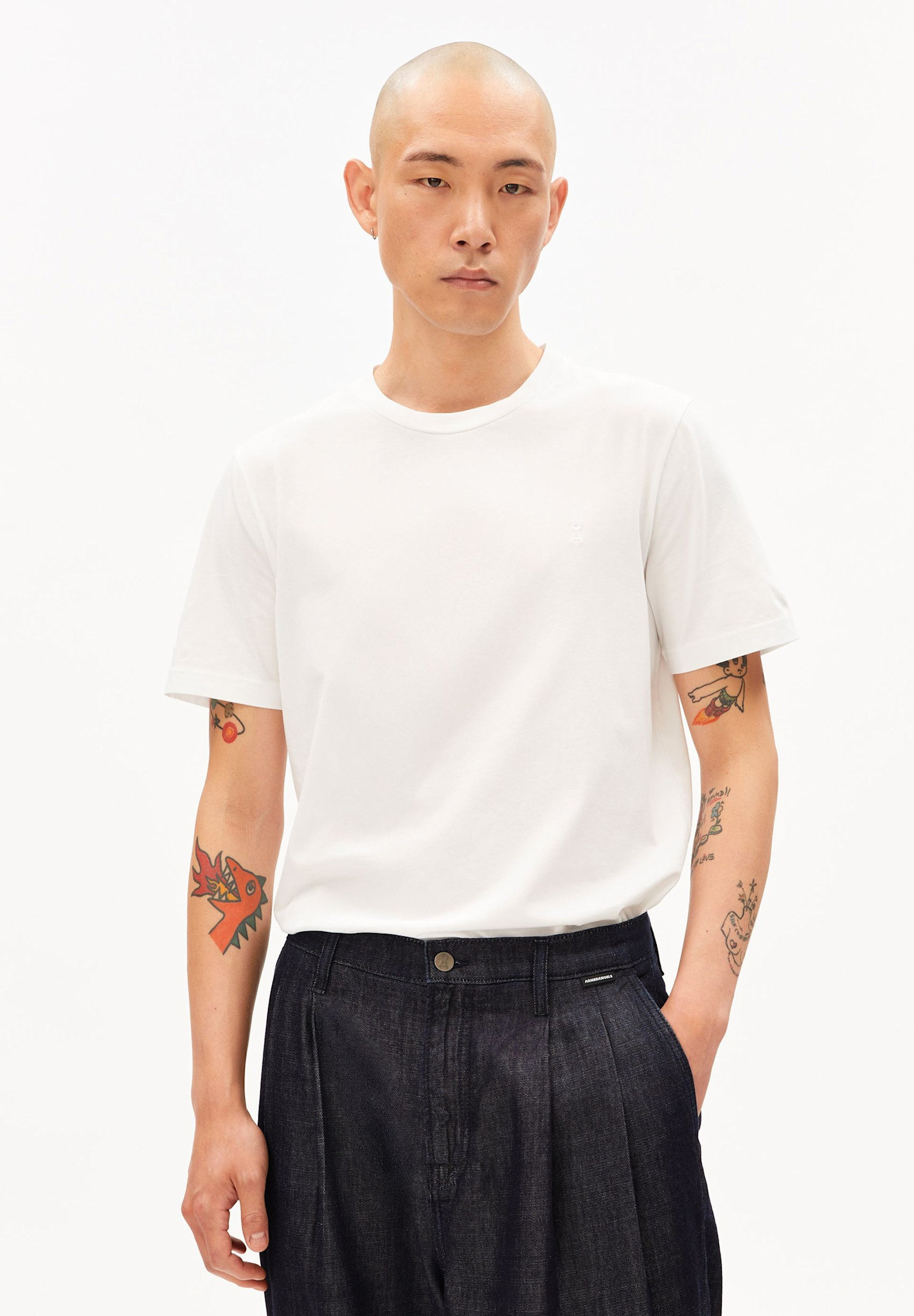 Armedangels Armedangels, Jaames, white, XL