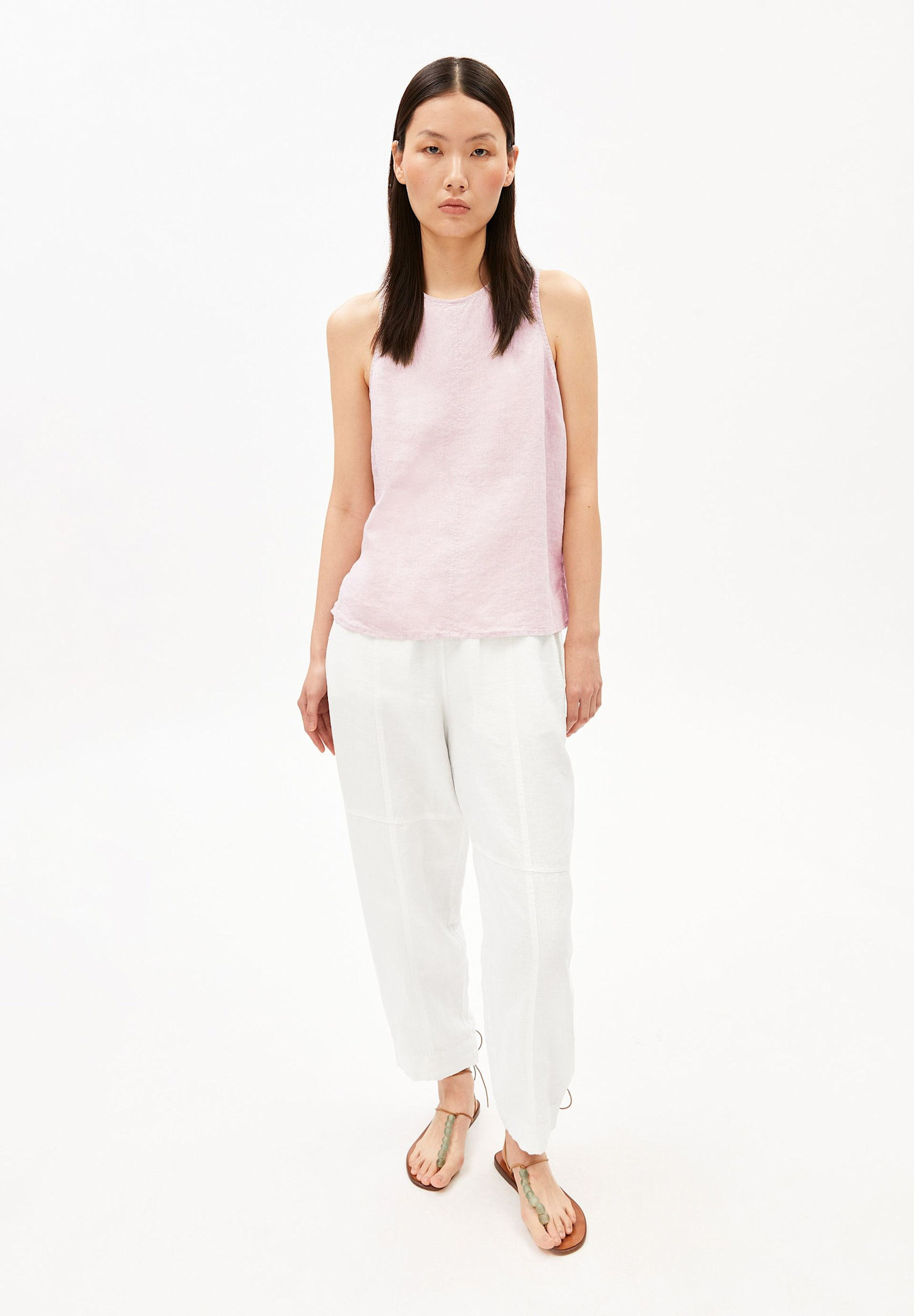 Armedangels Armedangels, Pure Linen Blouse Top, pink mist, L