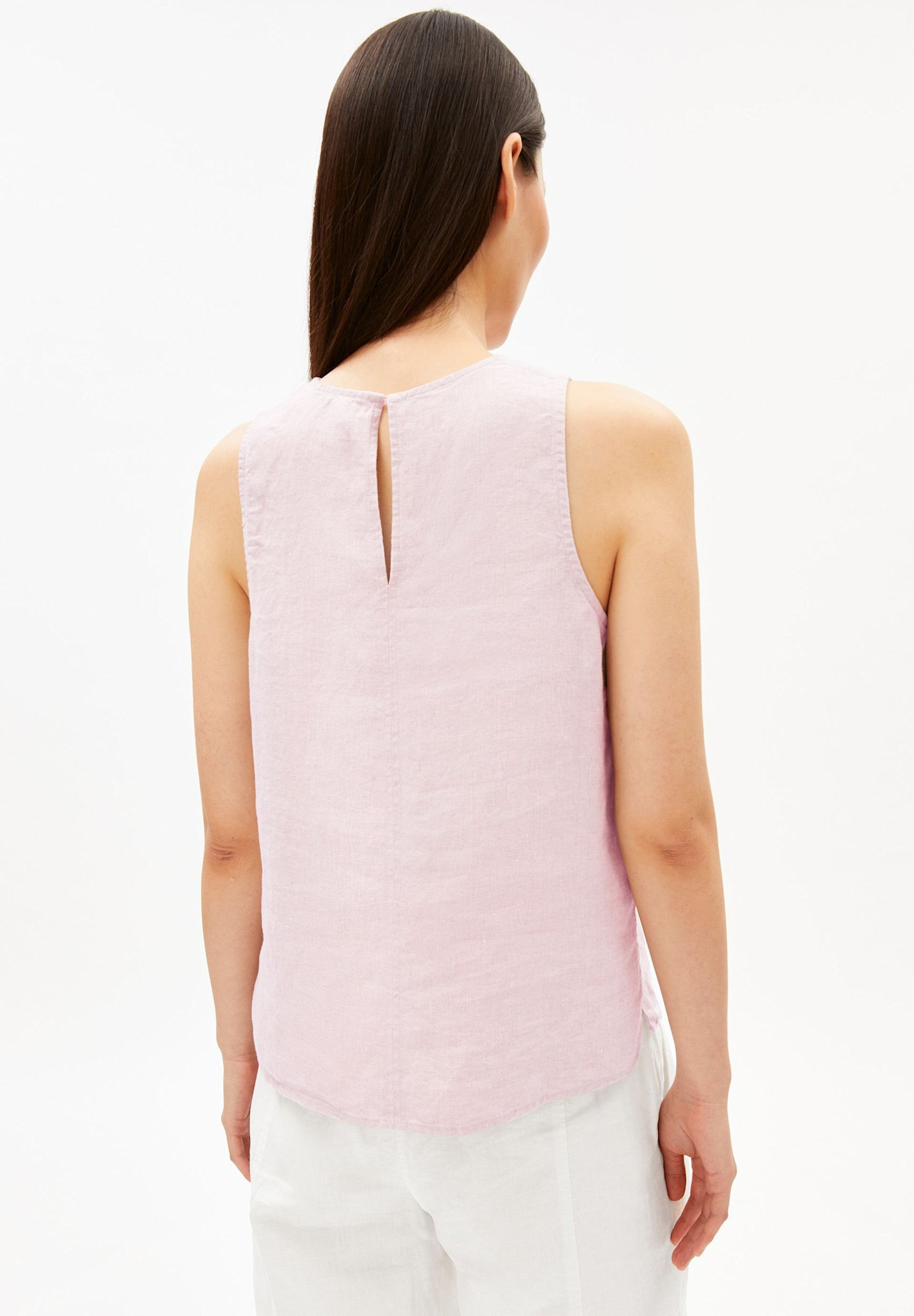 Armedangels Armedangels, Pure Linen Blouse Top, pink mist, M