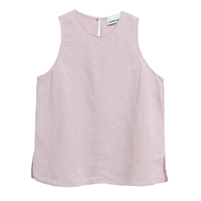 Armedangels Armedangels, Pure Linen Blouse Top, pink mist, S