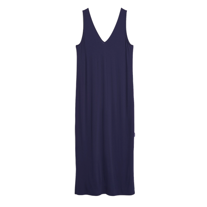 Armedangels Armedangels, Sleeveless Jersey Midi Dress, tinted navy, M