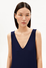 Armedangels Armedangels, Sleeveless Jersey Midi Dress, tinted navy, S