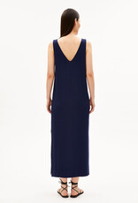Armedangels Armedangels, Sleeveless Jersey Midi Dress, tinted navy, S