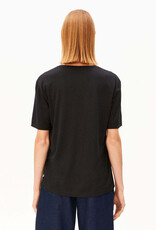 Armedangels Armedangels, V-Neck Jersey Top, black, M