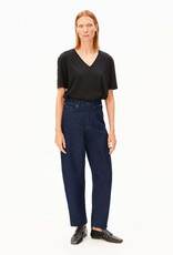 Armedangels Armedangels, V-Neck Jersey Top, black, XS