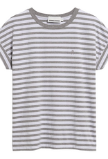 Armedangels Armedangels, Idaara Stripes, white-silver melange, M