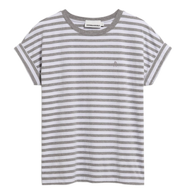 Armedangels Armedangels, Idaara Stripes, white-silver melange, XS