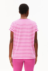 Armedangels Armedangels, Idaara Stripes, white-very berry, L