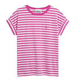 Armedangels Armedangels, Idaara Stripes, white-very berry, XS