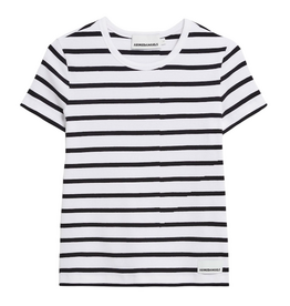 Armedangels Armedangels, Kardaa Stripes, white-black, L