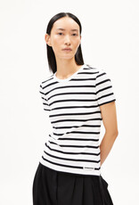 Armedangels Armedangels, Kardaa Stripes, white-black, L