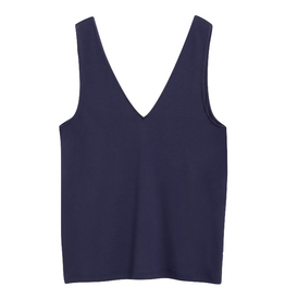 Armedangels Armedangels, V-Neck Jersey Top, tinted navy, L