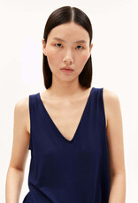 Armedangels Armedangels, V-Neck Jersey Top, tinted navy, L