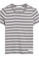 Armedangels Armedangels, Kardaa Stripe, silver melange-white, L