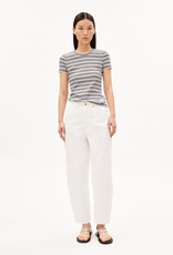 Armedangels Armedangels, Kardaa Stripe, silver melange-white, M
