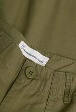 KnowledgeCotton Apparel KnowledgeCotton, Posey Wide Slub Pants, burned olive, XS