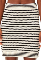 Armedangels Armedangels, Stripe Mini Knit Skirt, undyed black, S